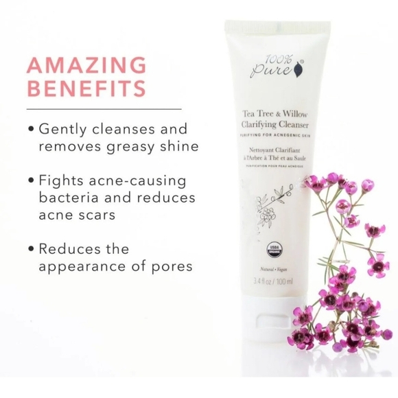 Tea Tree & Willow Clarifying Cleanser 3.4 OZ - Picture 2 of 3